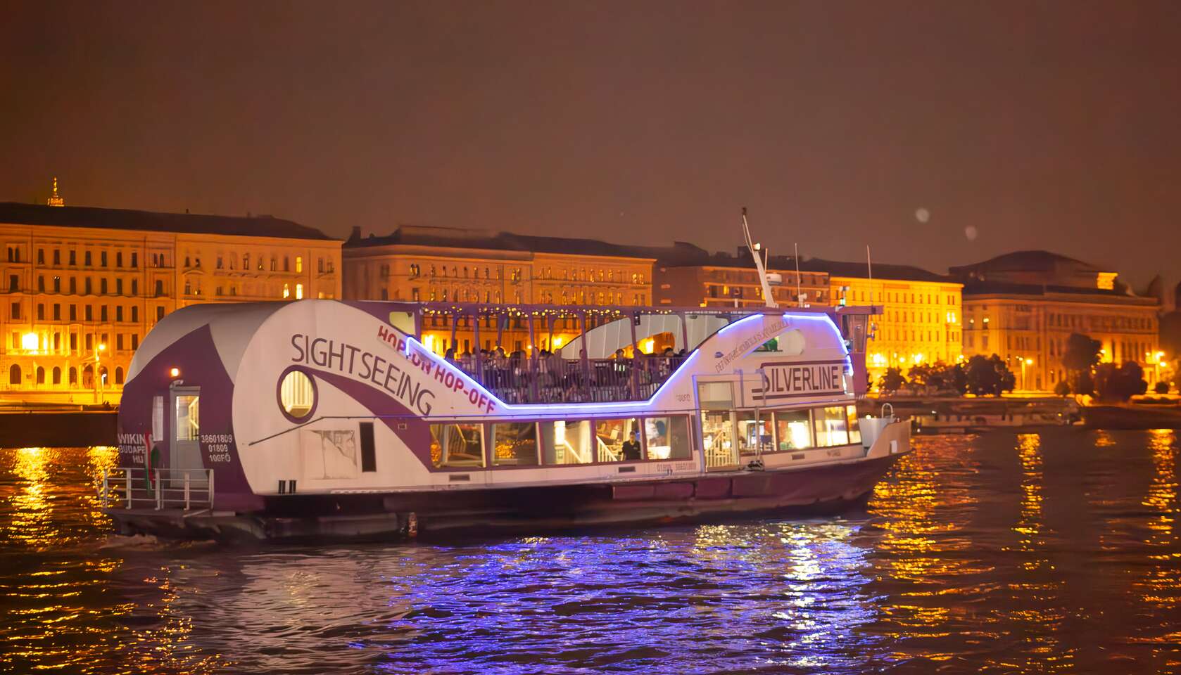 Plavba loďou v Budapešti so Silverline Cruises - dokonca aj počas noci