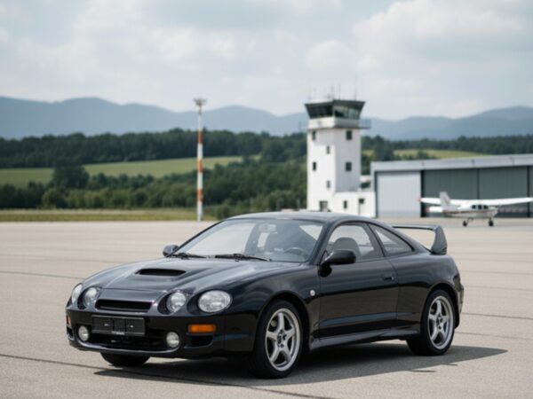 Jazda na Toyota Celica GT-Four na letisku