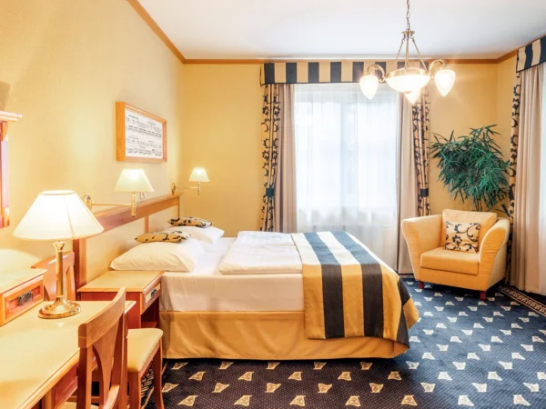 Relax v pokojnej časti Mariánskych Lázní: raňajky aj polpenzia, wellness a procedúry