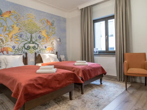 Boutique hotel v židovskej štvrti Kazimierz na skok od centra Krakova s raňajkami či polpenziou