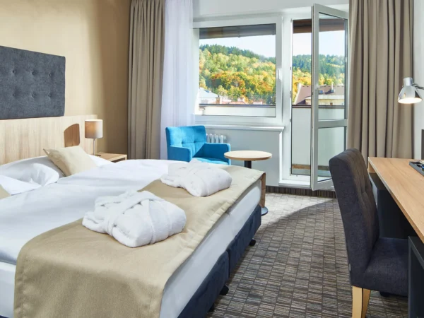 Oddych a relax v Mariánskych Lázňach: wellness, procedúry a raňajky alebo polpenzia