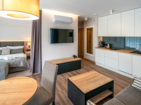 Pobyt v poľských Beskydách: apartmány blízko lanovky, raňajky aj vstup do wellness