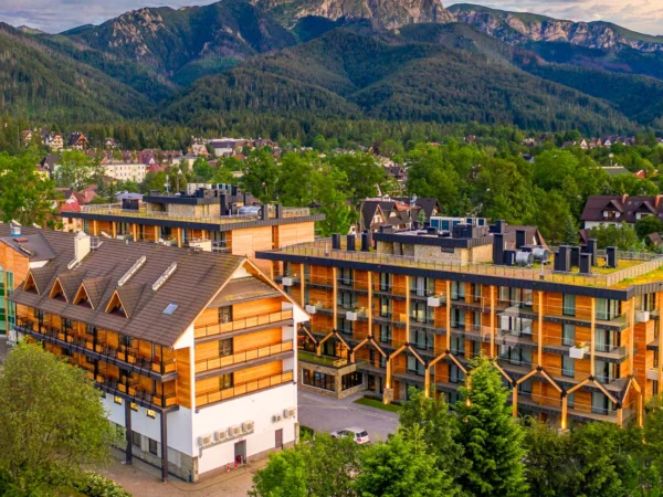 5* rezort ocenený michelinským kľúčom v Zakopanom s wellness, stravou a výhľadom na hory