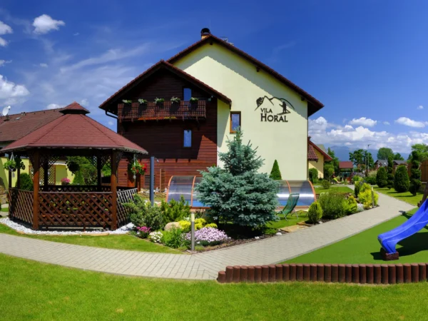 Pobyt v apartmánoch Vily Horal v Demänovej s adventure minigolfom a bazénom