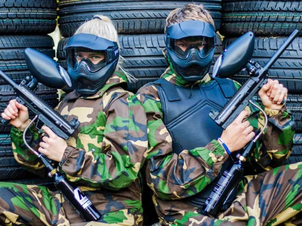 Trojhodinová adrenalínová paintball prestrelka a plnou výbavou pri Považskej Bystrici