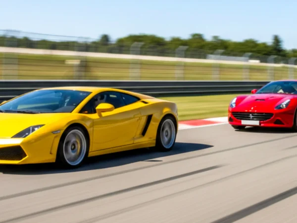 Zážitková jazda na okruhu Slovakia Ring alebo Automotodrom Brno v Lamborghini Gallardo alebo Ferrari California T