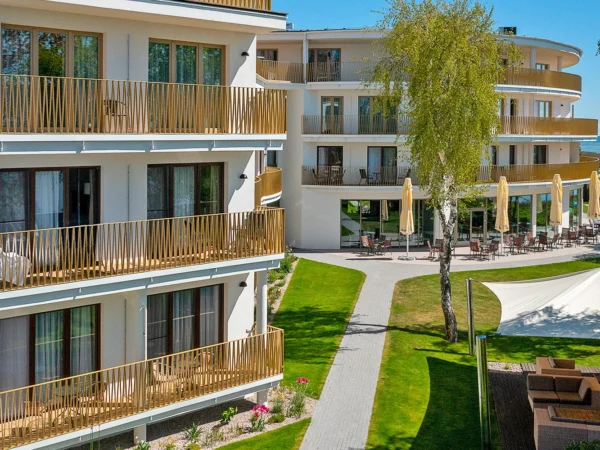 Pobyt pri Baltskom mori s raňajkami a neobmedzeným wellness: luxusný hotel pár metrov od mora