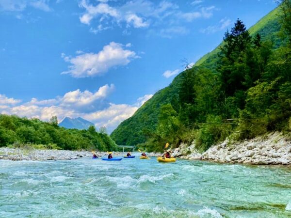 Packrafting na divokej vode