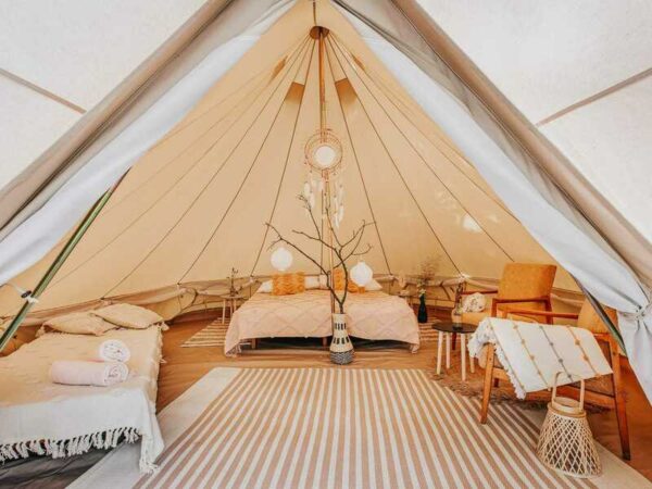 Glamping v Černickej obore
