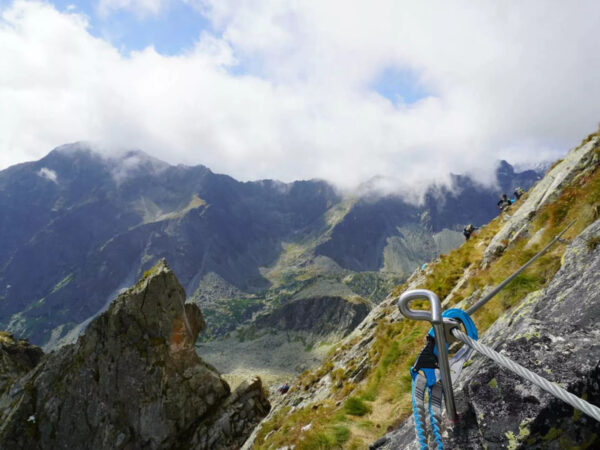 Jedinečná ferrata Priečne sedlo