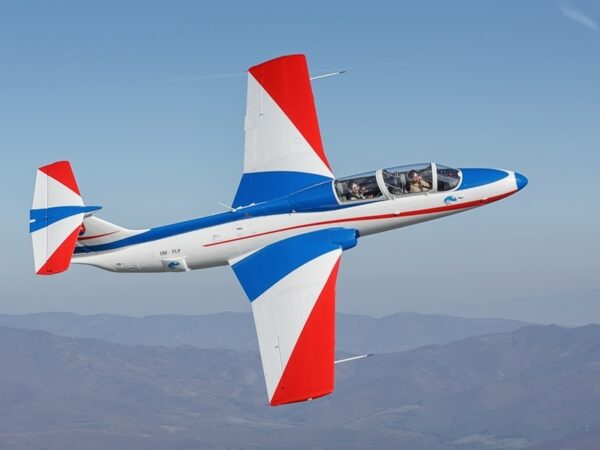 Let stíhačkou L-29