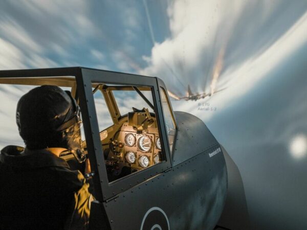 Letecký simulátor Messerschmitt Bf 109 ako z II. svetovej vojny