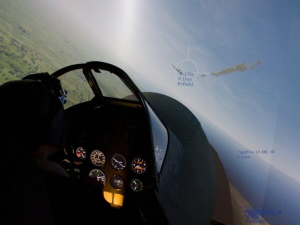 Letecký simulátor stíhačky Supermarine Spitfire