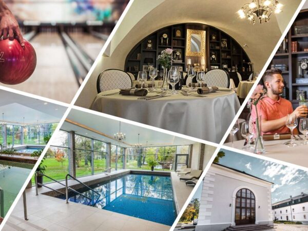 3-chodová večera pre dvoch v jedinečnom CHÂTEAU APPONY**** s wellness alebo bowlingom