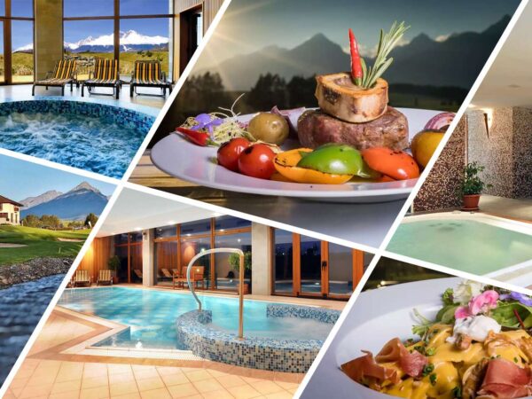 Vstup do wellness a romantická 5-chodová večera s fľašou prosecca v Hoteli International****