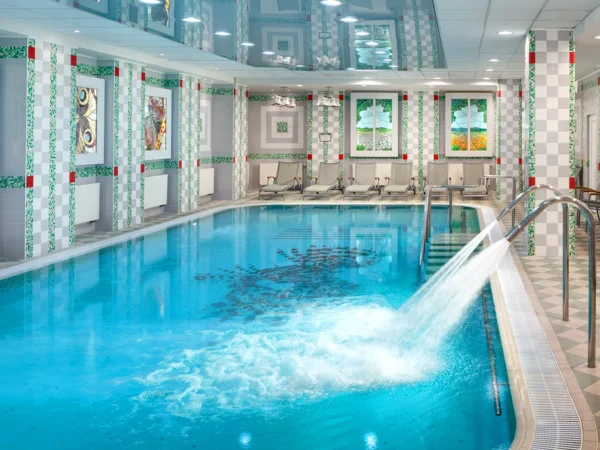 Luxusný 4* hotel v Mariánskych Lázňach: neobmedzený wellness, strava aj procedúry, 2 deti do 11,9 rokov zdarma