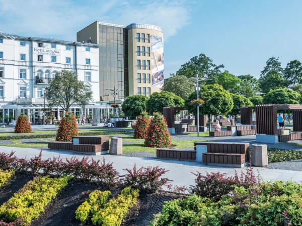 Międzyzdroje: hotel pri pláži, neobmedzene wellness, polpenzia a raj pre deti