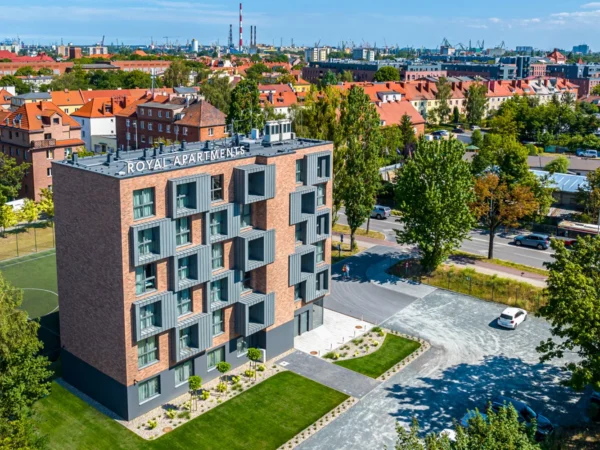 Gdansk: pobyt v modernom apartmáne 5 km od Starého Mesta, možnosť raňajok na izbu