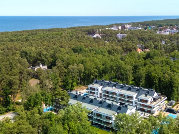 Pobyt v moderných apartmánoch 300 m od pláže Baltského mora aj zľava na wellness