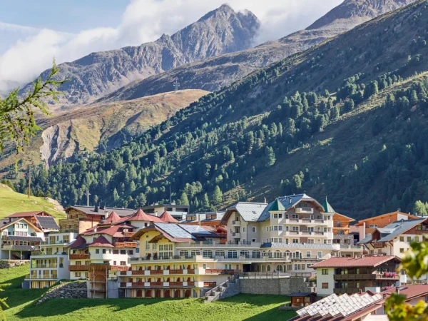 Údolie Ötztal: Hotel Alpenaussicht kúsok od svahu, nádherné výhľady, jedlo aj wellness