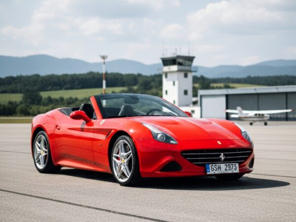 Zážitková jazda na Ferrari California T na letisku