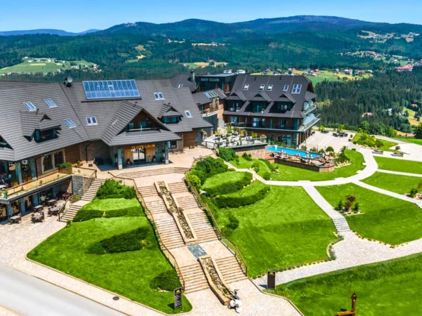 Poľské Beskydy: hotel priamo pri lanovke na Złoty Groń, raňajky a wellness aj bazén