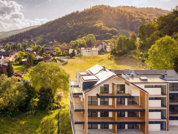 Sliezske Beskydy: moderný aparthotel s raňajkami a vstupom do saunária