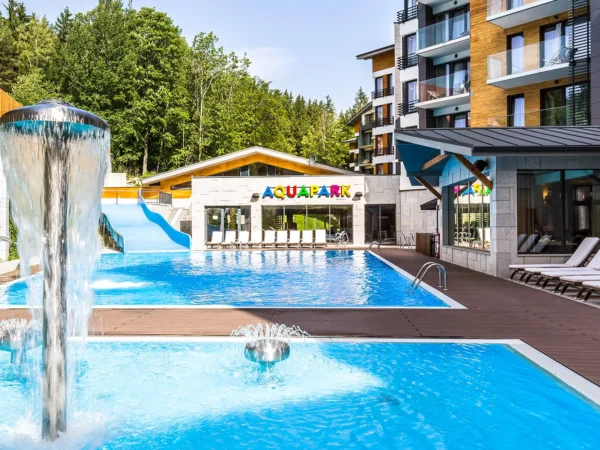 Poľské Krkonoše pre pár aj rodinu: rezort s wellness a aquaparkom, raňajky alebo polpenzia