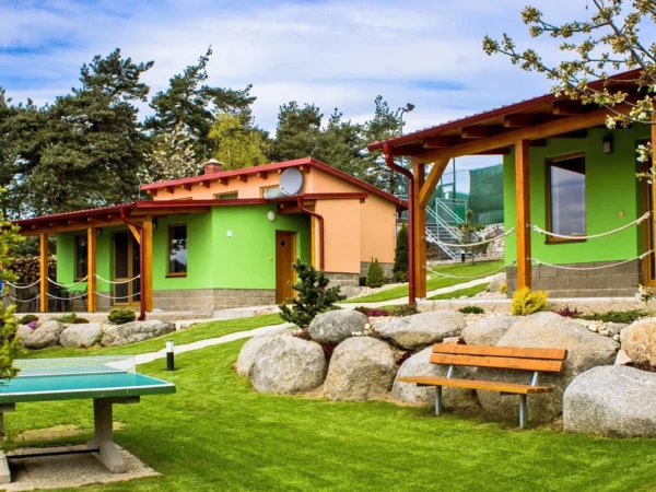 Relax na Vysočine: vybavený bungalov s možnosťou wellness