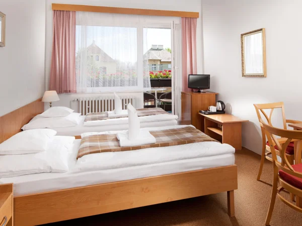 3* penzión vo Františkových Lázňach: raňajky a zľava 10 % na wellness