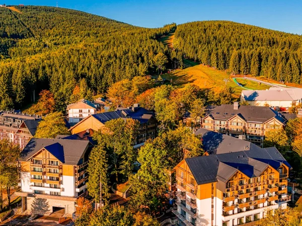 Resort v poľských Jizerkách: raňajky alebo polpenzia, wellness, aquapark aj možnosť apartmánu so súkromnou saunou