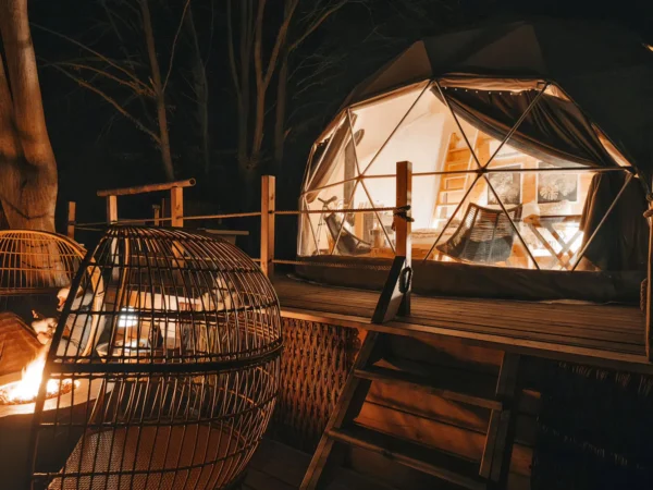 Glamping: vyladené iglu pri Prachovských skalách, relax vo wellness a možnosť raňajkového koša