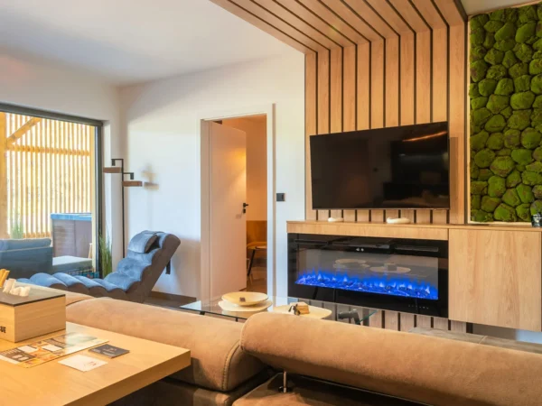 Dizajnovo zariadený dom s wellness len pre vás: 2 spálne, vírivka, sauna a kapacita až 6 osôb