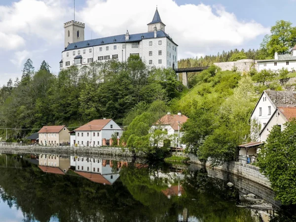 Apartmány v Rožmberku na brehu Vltavy aj s raňajkami pre 2–5 osôb
