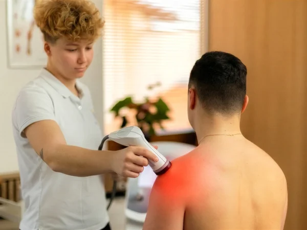 Zbohom bolesti chrbta: Kombinovaná terapia s rázovou vlnou, masážou a regeneráciou