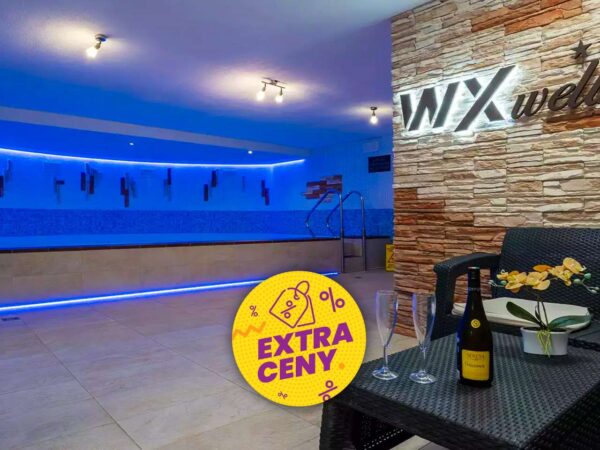 EXTRA CENA: Privátny vstup do wellness s proseccom a fitness pre 2 osoby vo WX Hoteli