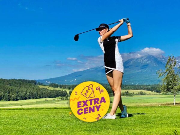 EXTRA CENA: Golfový tréning alebo golfový kurz na získanie HCP (zelenej karty) so skúsenými trénermi