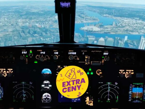 EXTRA CENA: Pilotujte Boeing 737 ako profesionál s leteckým simulátorom FLYONE