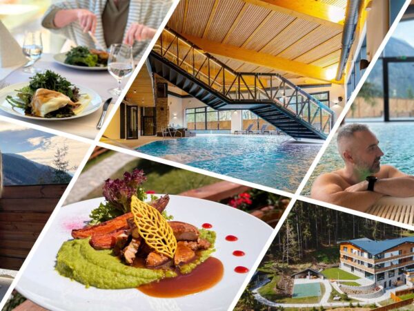 Wellness zážitok s 5-chodovou gurmánskou večerou s fľašou Prosecca v luxusnom Spa & Wellness Hoteli Fitak****