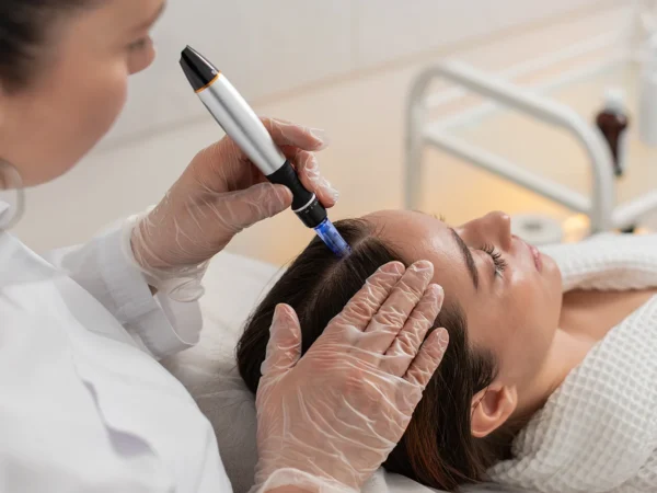 Vlasová mezoterapia mikroihličkovaním: podpora rastu a zdravia vlasov