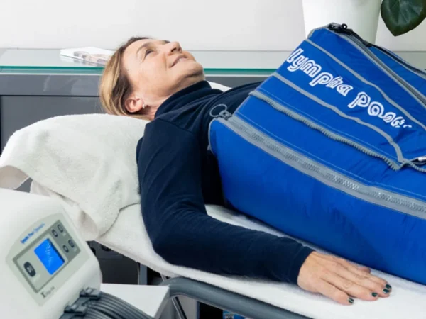 Rýchla a účinná úľava pre celé telo: Prístrojová lymfodrenáž prístrojom Lympha Press Optimal Plus