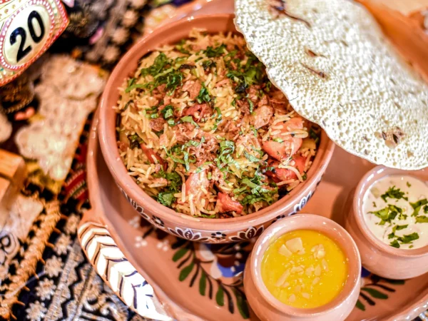 India v Demänovskej doline: Thali menu alebo Chicken Dum Biryani
