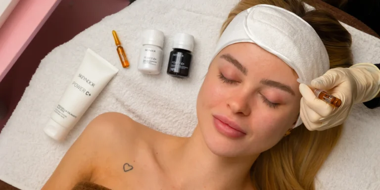 Chemický peeling, microneedling, Vitamin Power C, rádiofrekvencia tváre, lashlift, laminácia a i.