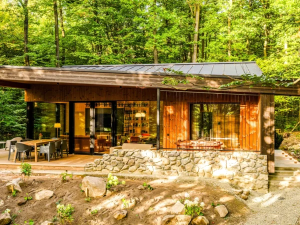 Luxusný chalet uprostred lesa neďaleko Ostrihomu, polpenzia aj súkromný wellness