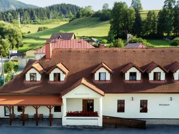 Pobyt v historickom penzióne na Orave s polpenziou či vstupom do aquaparku