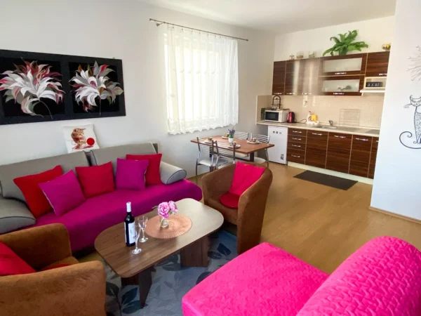 Štýlové apartmány kúsok od termálneho kúpaliska Podhájska