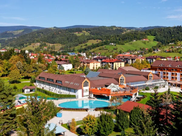 Slovinské termály: 4* Superior hotel s wellness a saunovými rituálmi, polpenzia aj horská dráha