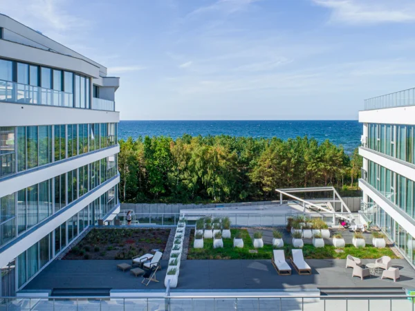 5* luxus pri Baltiku: moderné apartmány priamo pri mori, možnosť s raňajkami aj pobyt pre dve deti zadarmo