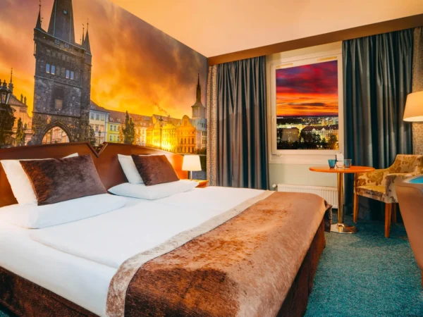4* trendový hotel v pražských Holešoviciach s raňajkami, skvelá dostupnosť do centra
