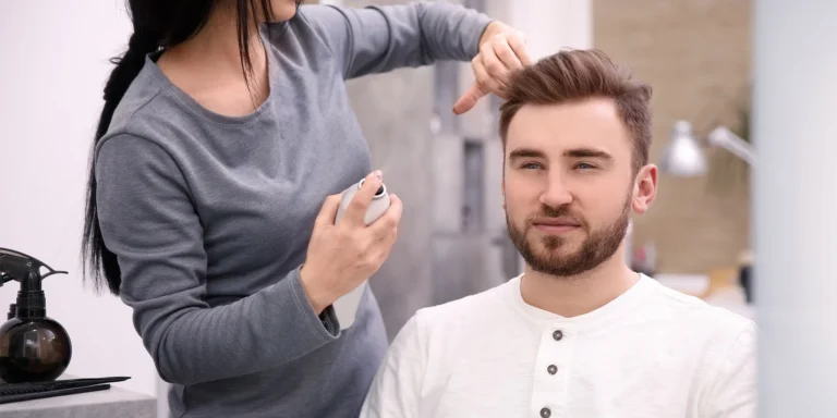 Precízny pánsky strih s luxusnou masážou hlavy a stylingom